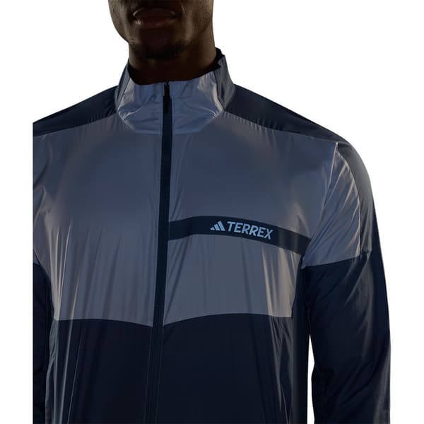Adidas Jakke Mt Wind Blå M Mand