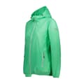 Miniatyrbillede 3 af 3: Cmp Jakke Rain Fix Hood 3x53256 Grøn XS Kvinde