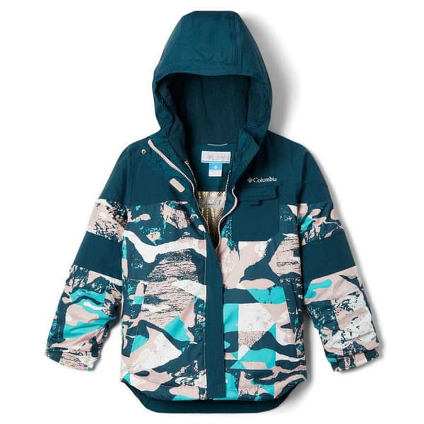 Columbia Regnjacka Med Full Dragkedja Mighty Mogul™ Ii Blå XL Pojke