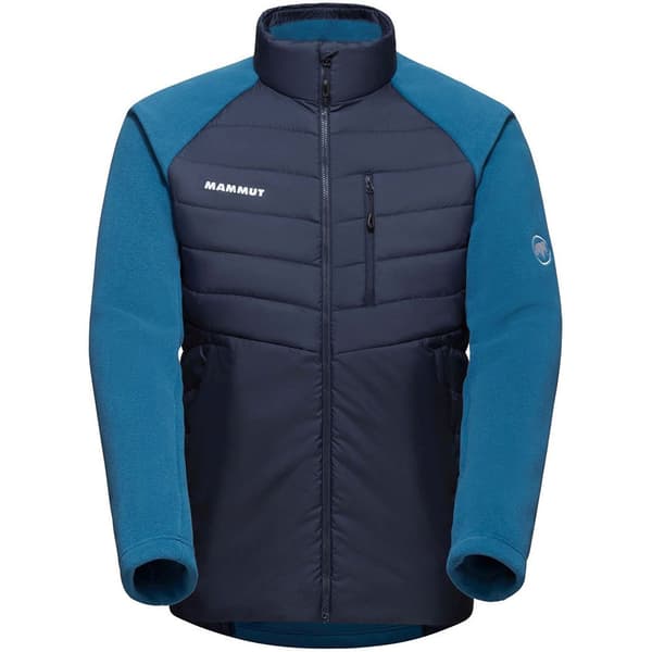 Mammut Fleece Med Fuld Lynlås Innominata Hybrid Blå M Mand