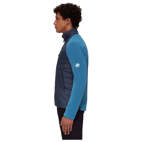 Mammut Fleece Med Fuld Lynlås Innominata Hybrid Blå M Mand