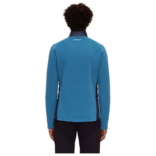 Mammut Fleece Med Fuld Lynlås Innominata Hybrid Blå M Mand