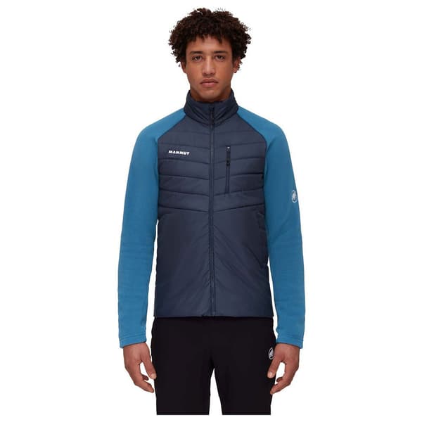 Mammut Fleece Med Fuld Lynlås Innominata Hybrid Blå M Mand