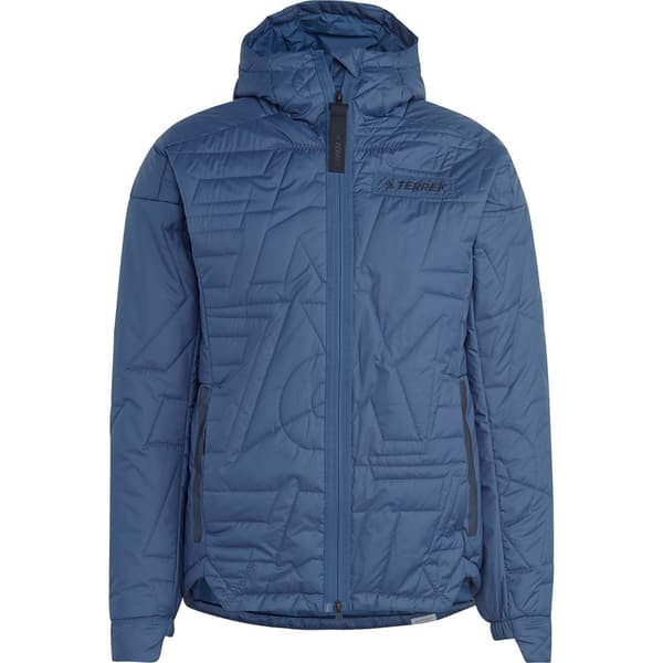 Adidas Jacka Terrex Myshelter Primaloft Padded Blå S Man