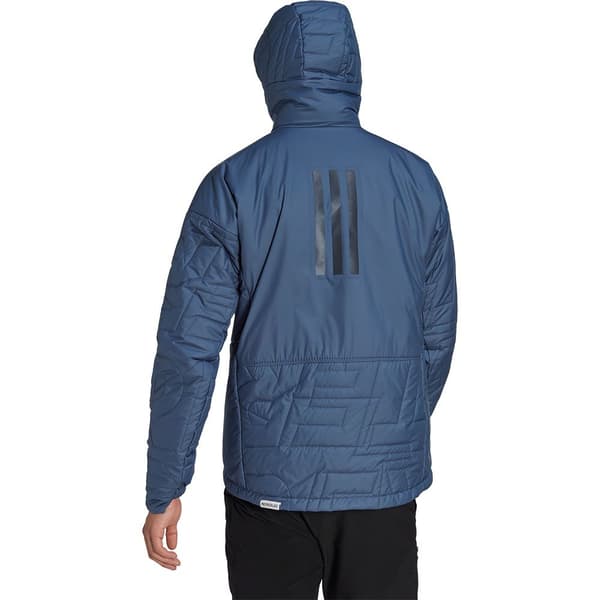 Adidas Jacka Terrex Myshelter Primaloft Padded Blå S Man