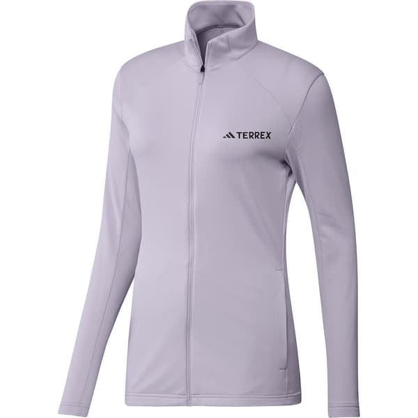 Adidas Fleece Med Fuld Lynlås Mt Rosa M Kvinde