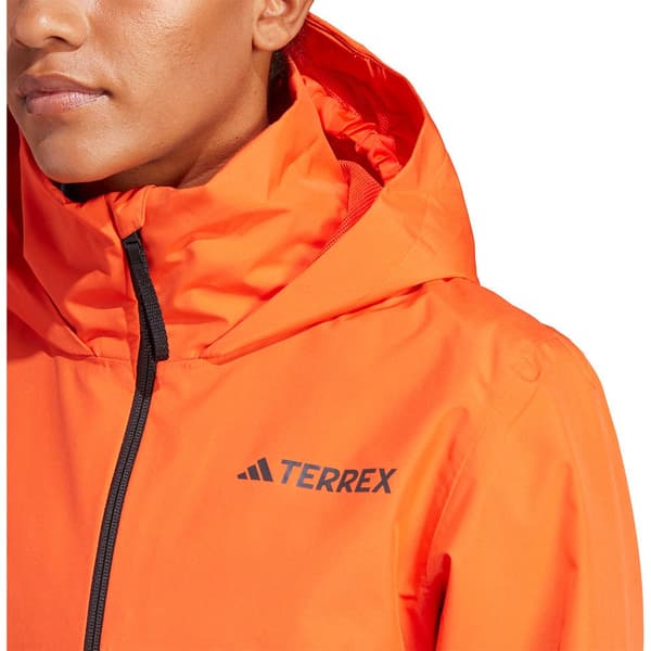 Adidas Jacka Mt Rr Orange L Kvinna