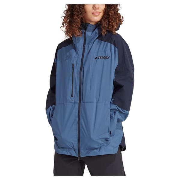 Adidas Jakke Xploric Rr Blå L Kvinde