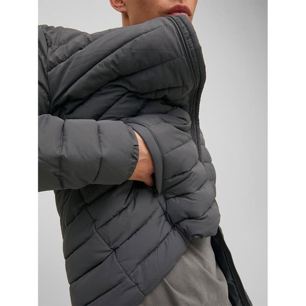 Jack & Jones Takki Recycle Puffer Collar Harmaa S Mies