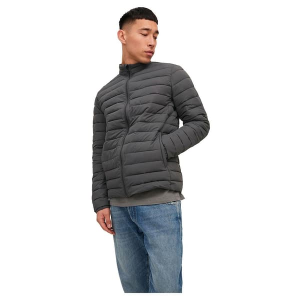Jack & Jones Takki Recycle Puffer Collar Harmaa S Mies