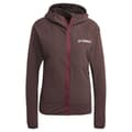 Miniatyrbillede 3 af 7: Adidas Fleece Med Fuld Lynlås Organiser Techrock Reversible High-pile-fleece Brun M Kvinde