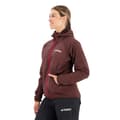 Miniatyrbillede 6 af 7: Adidas Fleece Med Fuld Lynlås Organiser Techrock Reversible High-pile-fleece Brun M Kvinde