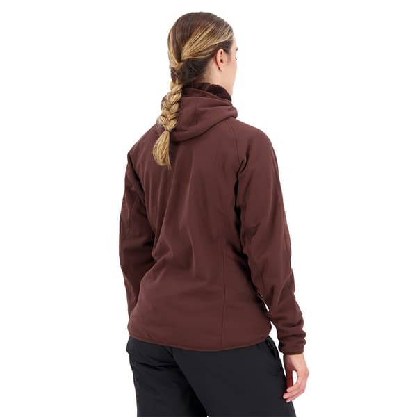 Adidas Fleece Med Fuld Lynlås Organiser Techrock Reversible High-pile-fleece Brun M Kvinde