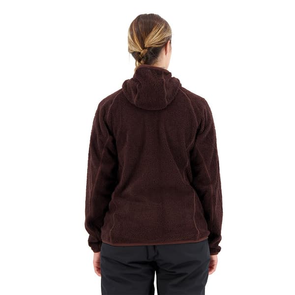 Adidas Fleece Med Fuld Lynlås Organiser Techrock Reversible High-pile-fleece Brun M Kvinde