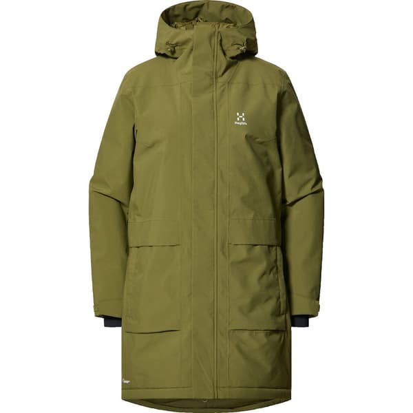 Haglofs Parka Salix Proof Mimic Grøn L Kvinde