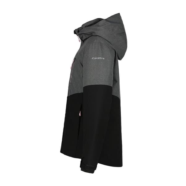 Icepeak Takki Lanett Jr Musta,Harmaa 122 cm Poika