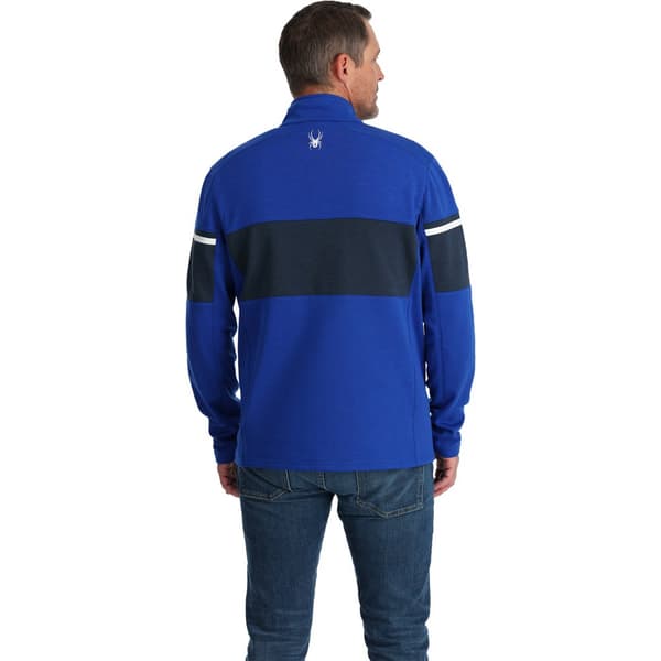 Spyder Täysin Vetoketjullinen Fleece Speed Sininen XL Mies