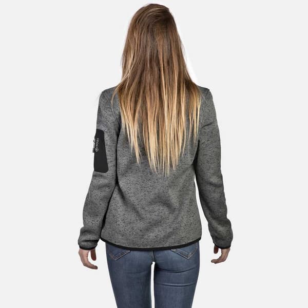 Izas Fleece Novi W Grå M Kvinna