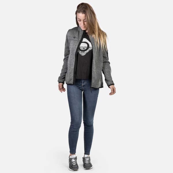 Izas Fleece Novi W Grå M Kvinna