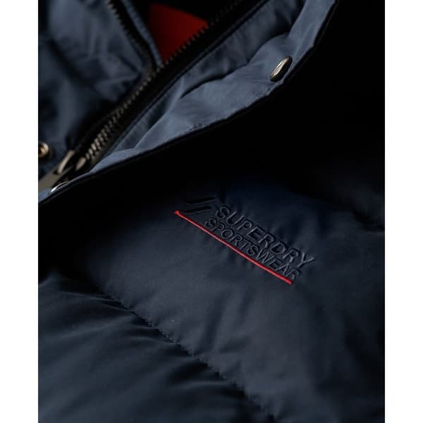 Superdry Pufferjacka Microfibre Sport Blå XL Man