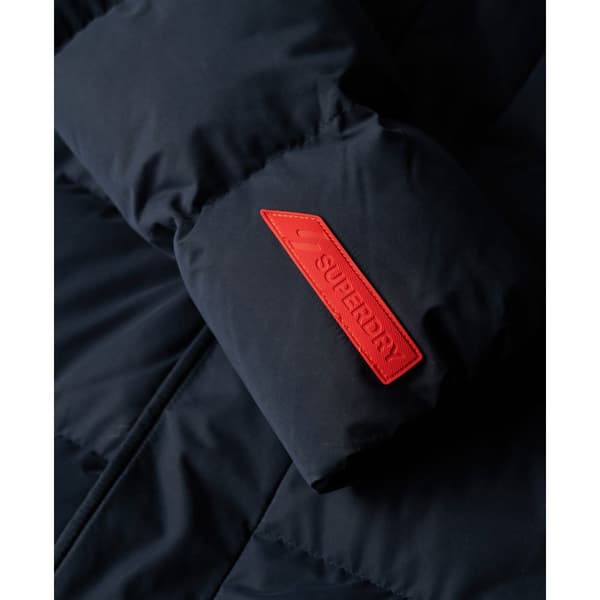 Superdry Pufferjacka Microfibre Sport Blå XL Man