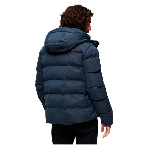 Superdry Pufferjacka Microfibre Sport Blå XL Man