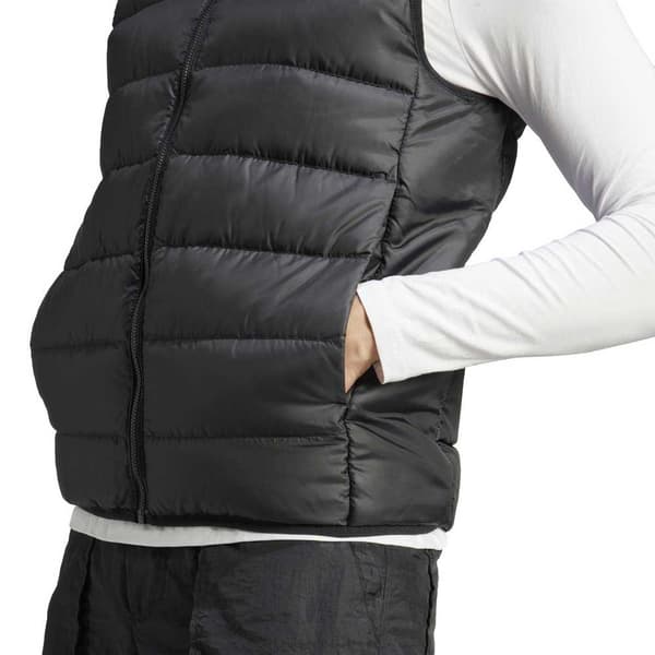 Adidas Sportswear Takki Essentials 3 Stripes L Down V Musta XS Mies
