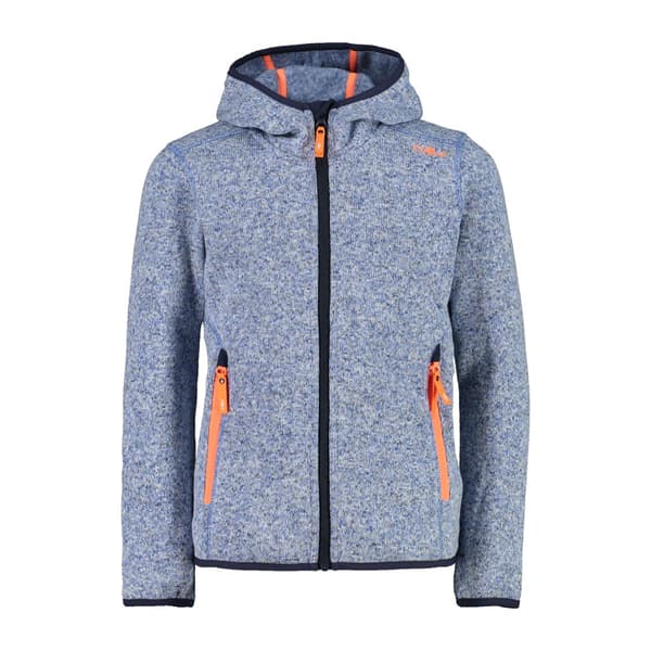 Cmp Fleece Med Huva Jacket 3h19825 Blå 4 Years