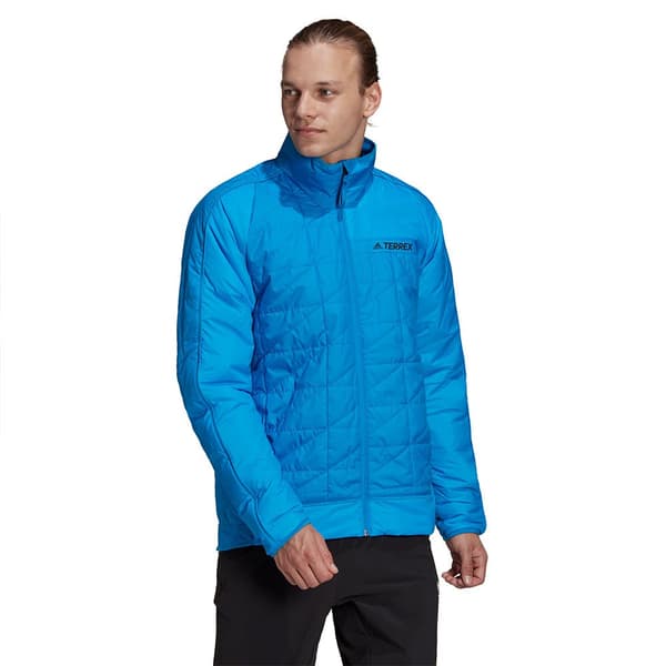 Adidas Jakke Synthetic Insulated Blå M Mand
