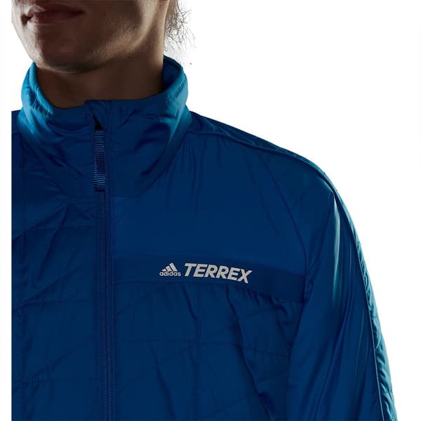 Adidas Jakke Synthetic Insulated Blå M Mand