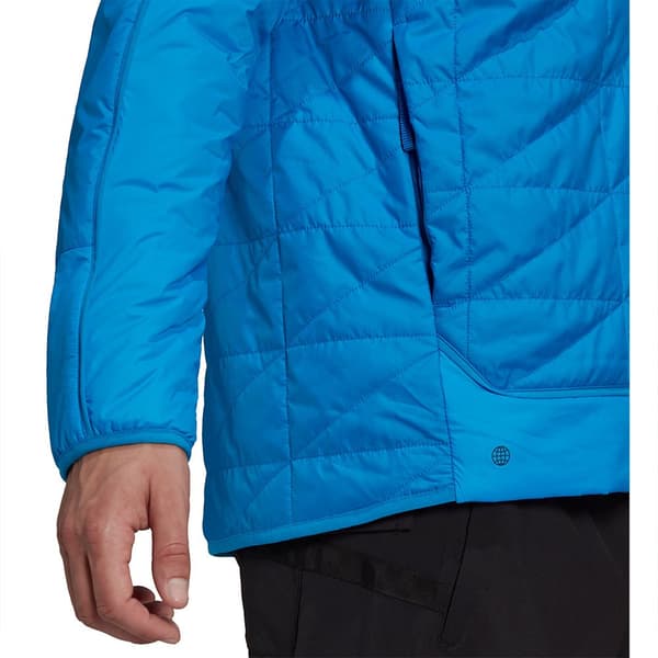 Adidas Jakke Synthetic Insulated Blå M Mand