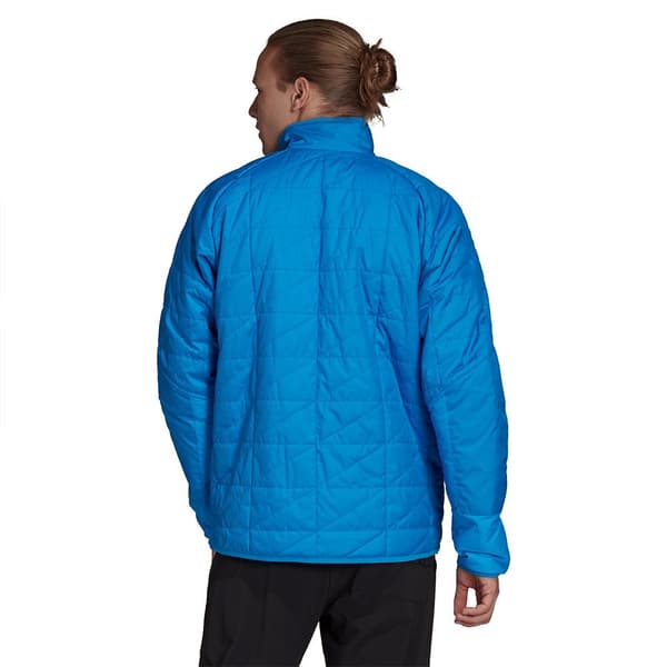 Adidas Jakke Synthetic Insulated Blå M Mand