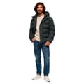 Miniatyrbild 4 av 7: Superdry Pufferjacka Microfibre Sport Grå 2XL Man