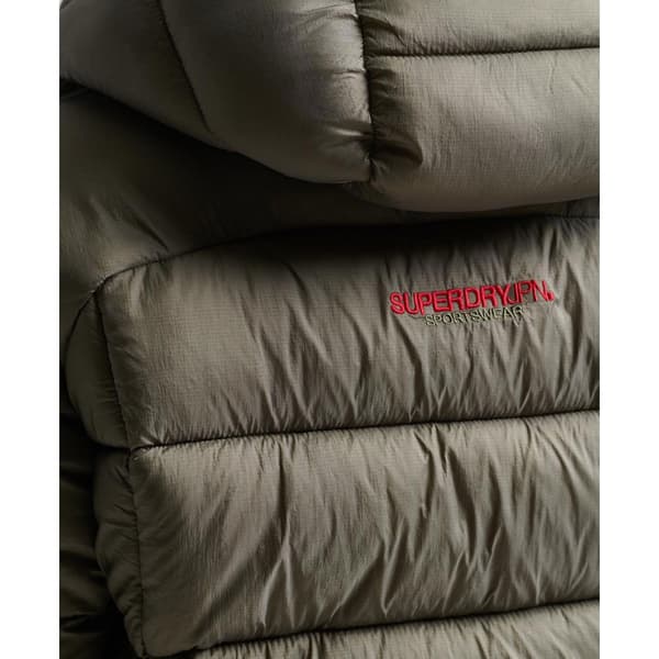 Superdry Puffer Jakke Sports Grøn XS Kvinde