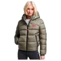 Miniatyrbillede 1 af 5: Superdry Puffer Jakke Sports Grøn XS Kvinde