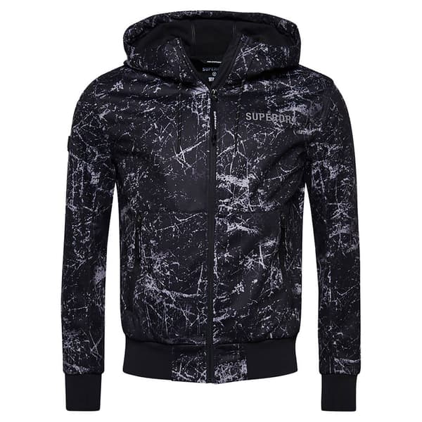 Superdry Jacka Code Tech Softshell Svart S Man