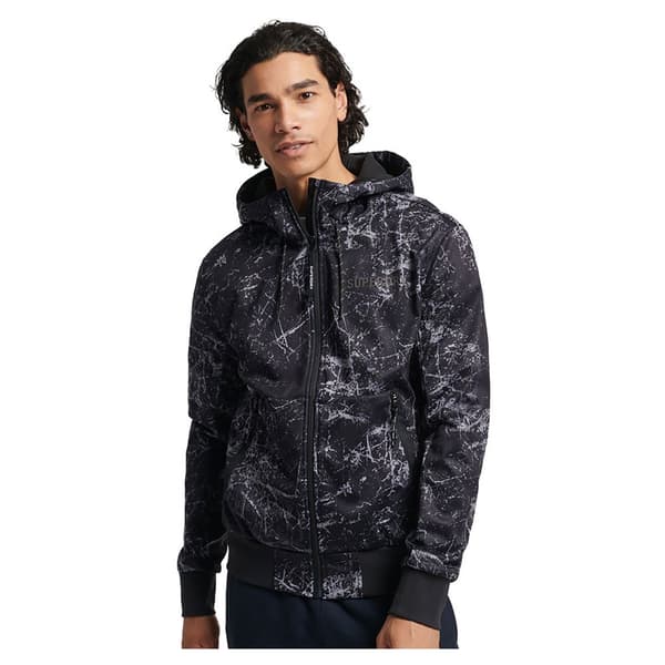 Superdry Jacka Code Tech Softshell Svart S Man