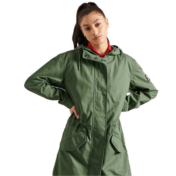 Superdry Jacka M51 Grönt S Kvinna