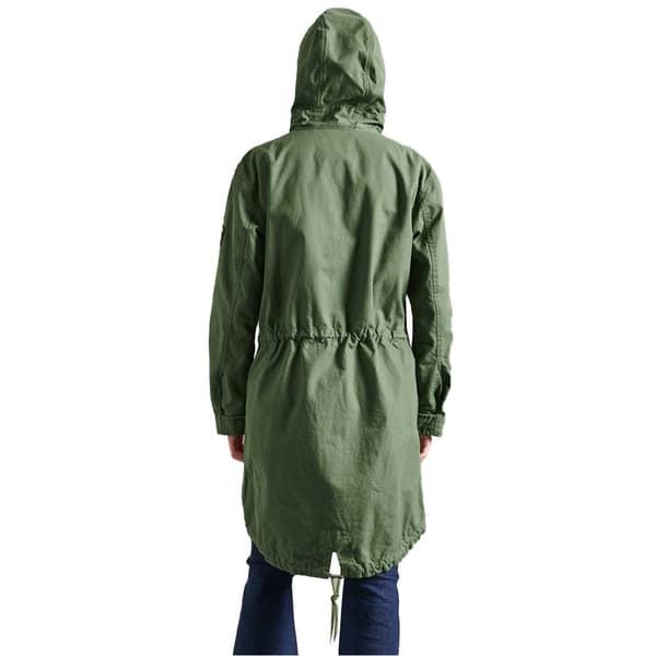 Superdry Jacka M51 Grönt S Kvinna
