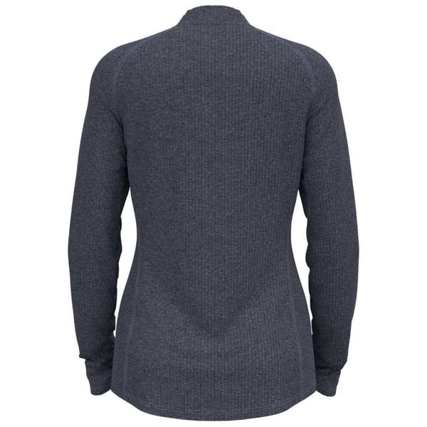 Odlo Fli 1/2 Lynlås Fleece Blå M Kvinde