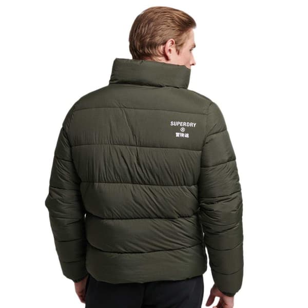Superdry Jacka Non Hooded Sports Puffer Grönt XS Man