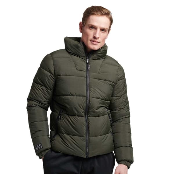 Superdry Jacka Non Hooded Sports Puffer Grönt XS Man