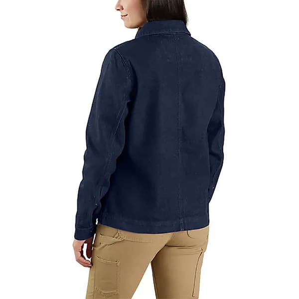 Carhartt Denimjacka Med Avslappnad Passform Rugged Flex Blå L