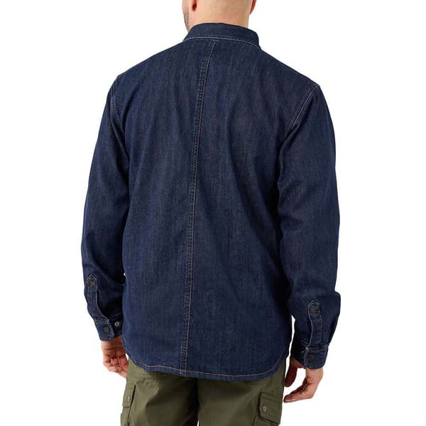 Carhartt Denimjacka Med Avslappnad Passform Snap Front Grå XL