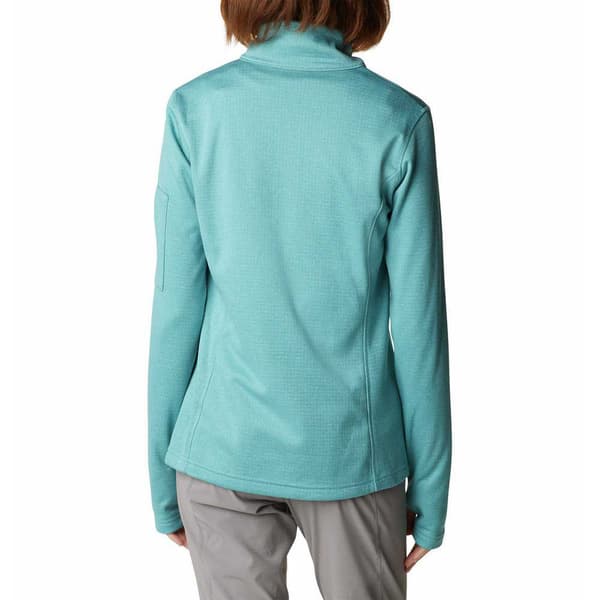 Columbia Halv Lynlås Fleece Park View™ Grid Blå XL Kvinde