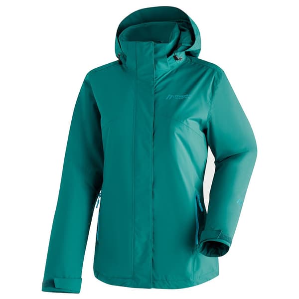 Maier Sports Regnjacka Med Full Dragkedja Metor Therm Rec W Grönt M-L / Regular Kvinna