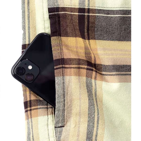 Carhartt Overshirt Flannel Sherpa-lined Brun 2XL