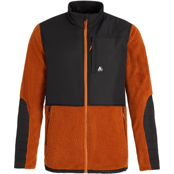 Protest Täysin Vetoketjullinen Fleece Prtmanitoba Oranssi M Mies