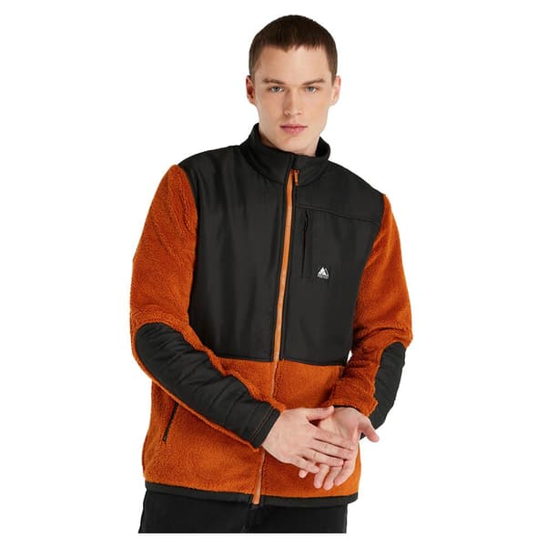 Protest Täysin Vetoketjullinen Fleece Prtmanitoba Oranssi M Mies