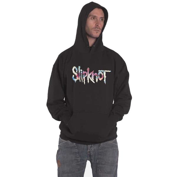 Slipknot Hoodie Eye Band Logo Official Unisex Black Pullover